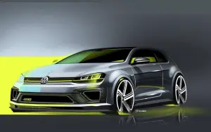 Volkswagen Golf R 400 concept prime immagini - 1