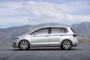 Volkswagen Golf Sportsvan Concept - Foto ufficiali