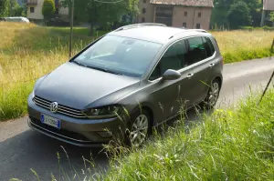 Volkswagen Golf Sportsvan, Prova su strada 2015