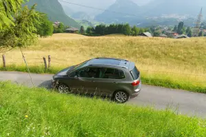Volkswagen Golf Sportsvan, Prova su strada 2015