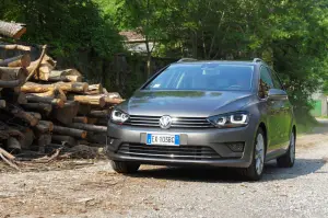 Volkswagen Golf Sportsvan, Prova su strada 2015