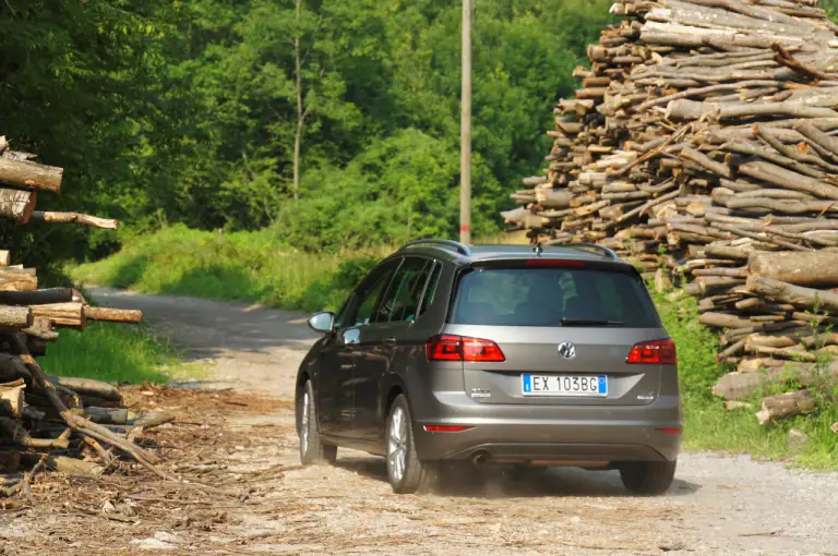 Volkswagen Golf Sportsvan, Prova su strada 2015 - 47