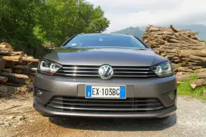Volkswagen Golf Sportsvan, Prova su strada 2015