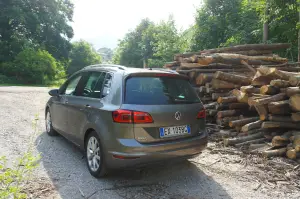 Volkswagen Golf Sportsvan, Prova su strada 2015