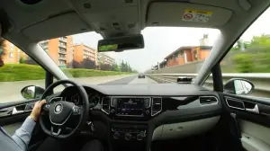 Volkswagen Golf Sportsvan, Prova su strada 2015