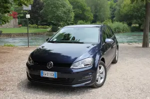 Volkswagen Golf TGI a metano - Prova su strada (2014) - 10