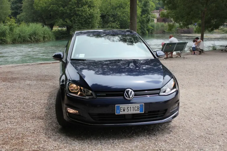 Volkswagen Golf TGI a metano - Prova su strada (2014) - 12