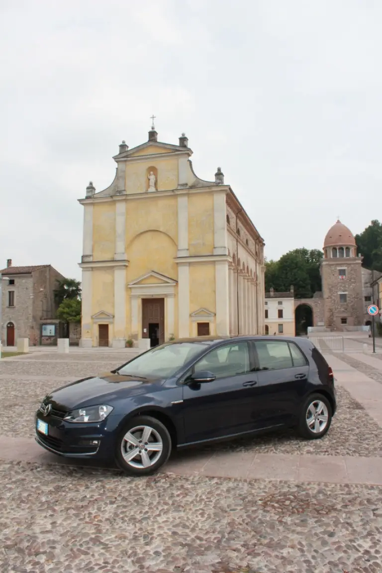 Volkswagen Golf TGI a metano - Prova su strada (2014) - 31
