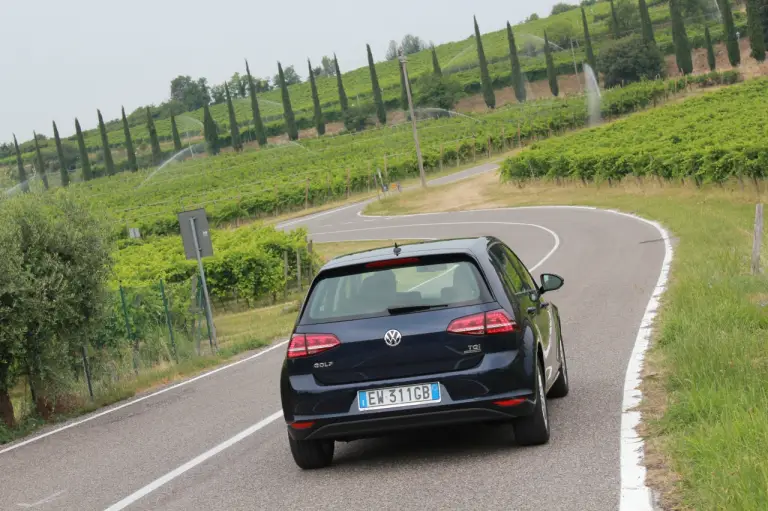 Volkswagen Golf TGI a metano - Prova su strada (2014) - 24