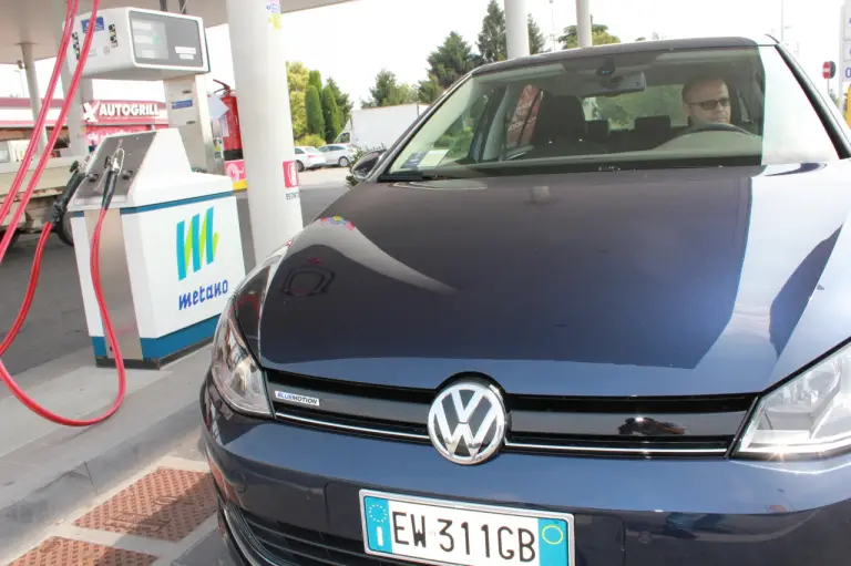 Volkswagen Golf TGI a metano - Prova su strada (2014) - 56