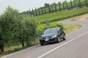 Volkswagen Golf TGI a metano - Prova su strada (2014) - 57