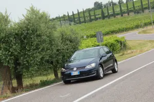 Volkswagen Golf TGI a metano - Prova su strada (2014)