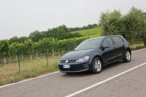 Volkswagen Golf TGI a metano - Prova su strada (2014)