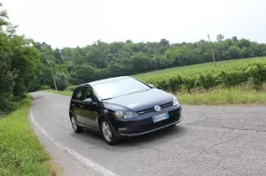 Volkswagen Golf TGI a metano - Prova su strada (2014) - 67