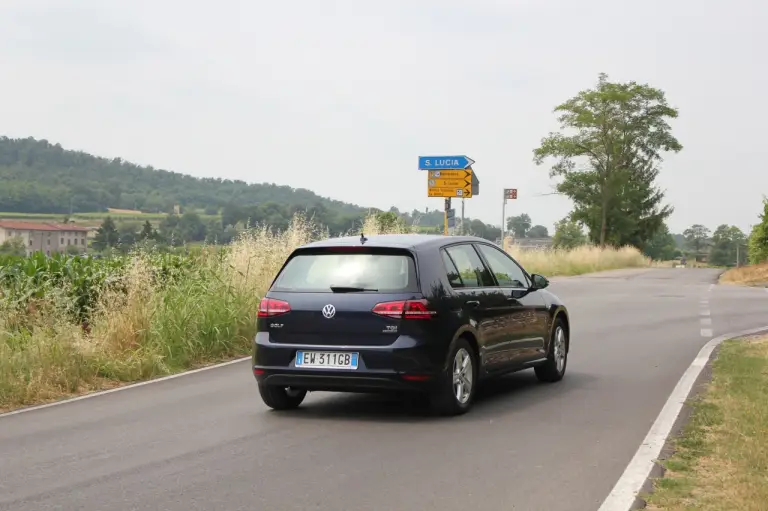Volkswagen Golf TGI a metano - Prova su strada (2014) - 74
