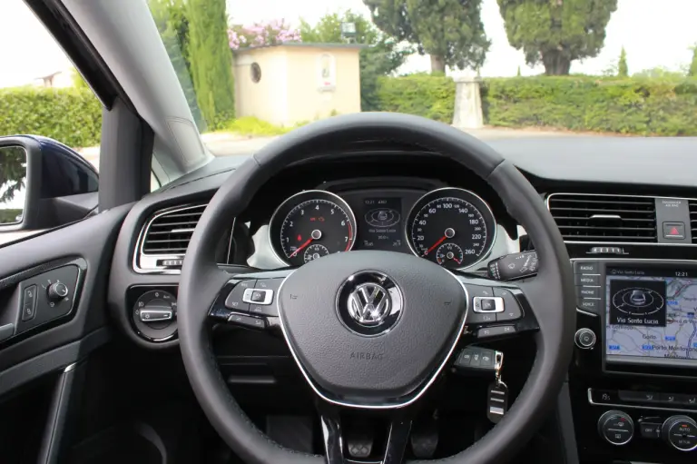 Volkswagen Golf TGI a metano - Prova su strada (2014) - 113