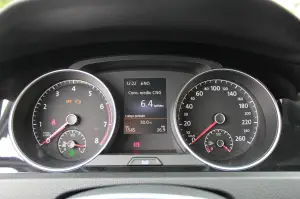 Volkswagen Golf TGI a metano - Prova su strada (2014) - 116