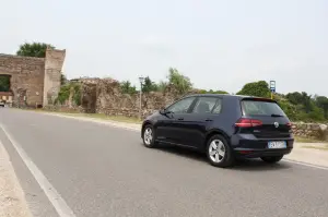 Volkswagen Golf TGI a metano - Prova su strada (2014)