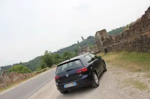 Volkswagen Golf TGI a metano - Prova su strada (2014)