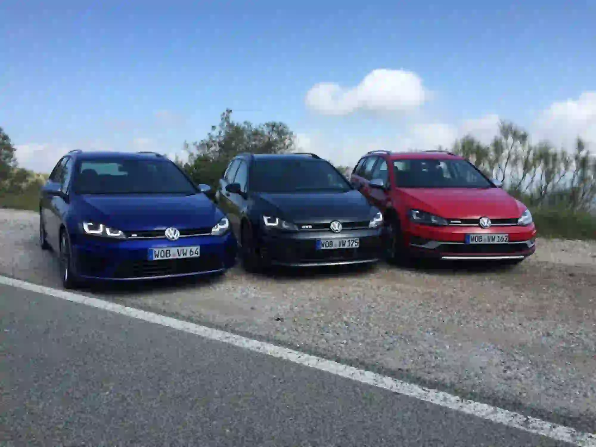 Volkswagen Golf Variant Alltrack, GTD, R: primo contatto - 52