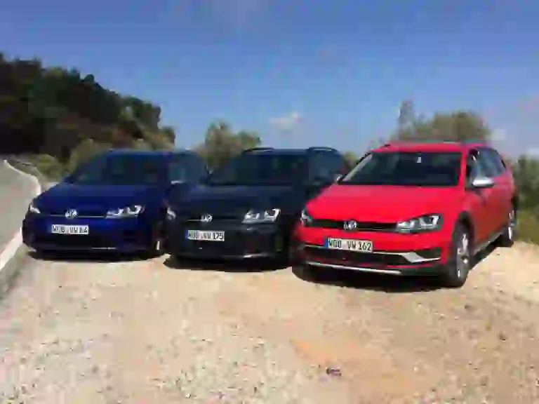 Volkswagen Golf Variant Alltrack, GTD, R: primo contatto - 59