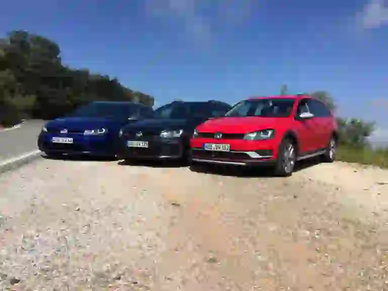 Volkswagen Golf Variant Alltrack, GTD, R: primo contatto - 60