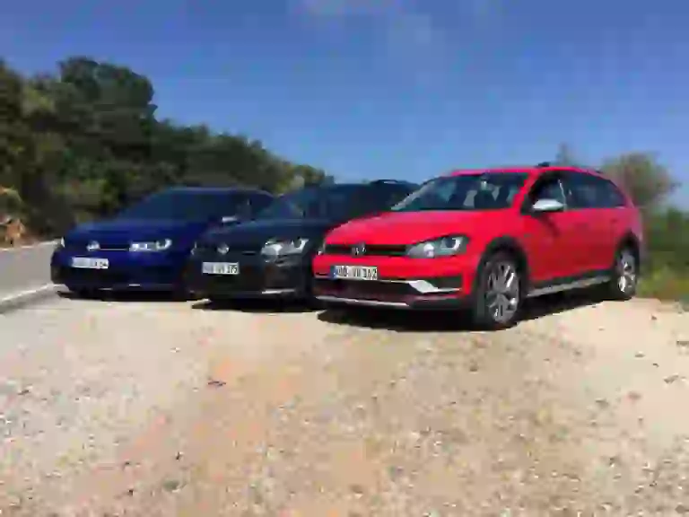 Volkswagen Golf Variant Alltrack, GTD, R: primo contatto - 62