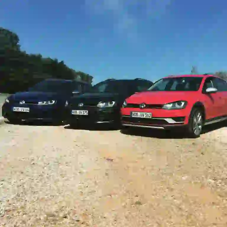 Volkswagen Golf Variant Alltrack, GTD, R: primo contatto - 69