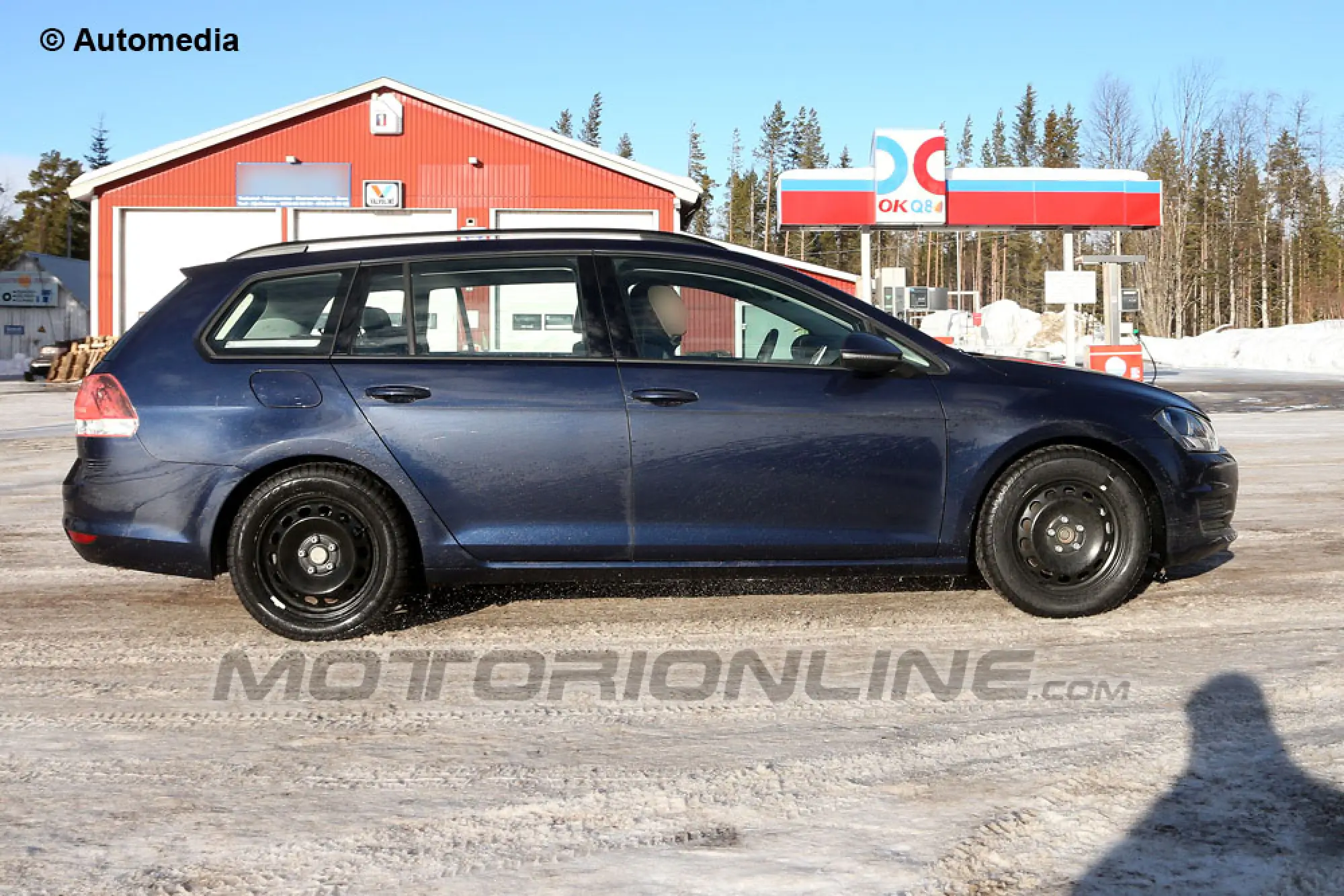 Volkswagen Golf Variant VII - Foto spia 28-02-2013 - 3