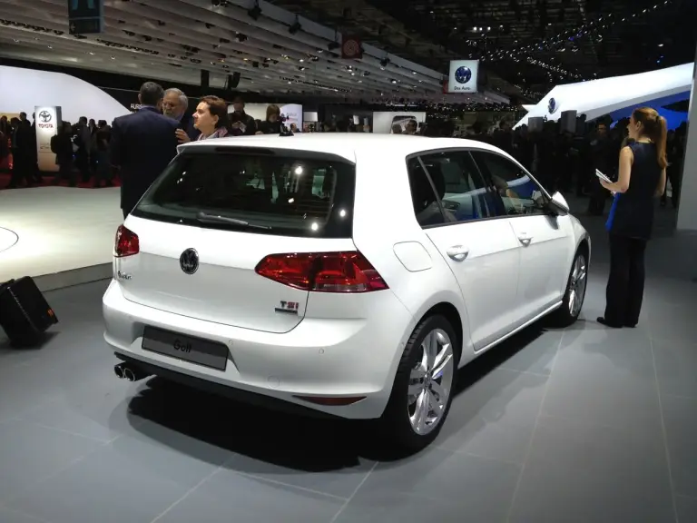 Volkswagen Golf VII - Salone di Parigi 2012 - 4