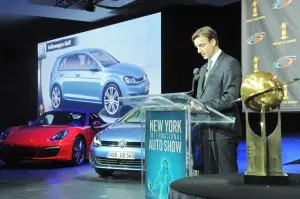 Volkswagen Golf VII World Car of the Year - Salone di New York 2013