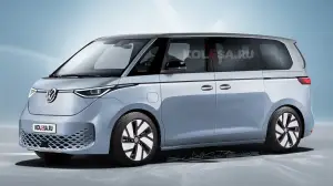Volkswagen ID.Buzz by Kolesa render