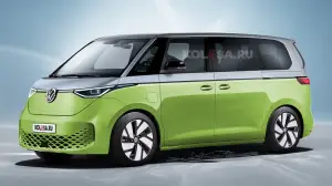 Volkswagen ID.Buzz by Kolesa render