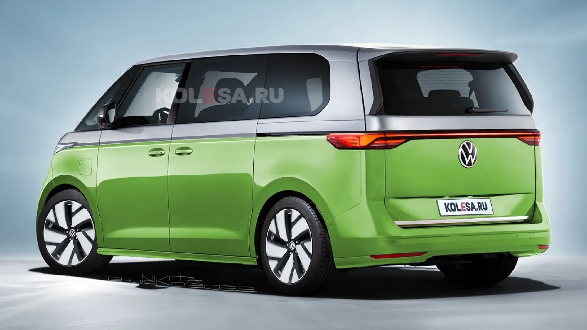 Volkswagen ID.Buzz by Kolesa render - 10