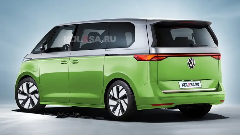 Volkswagen ID.Buzz by Kolesa render - 10