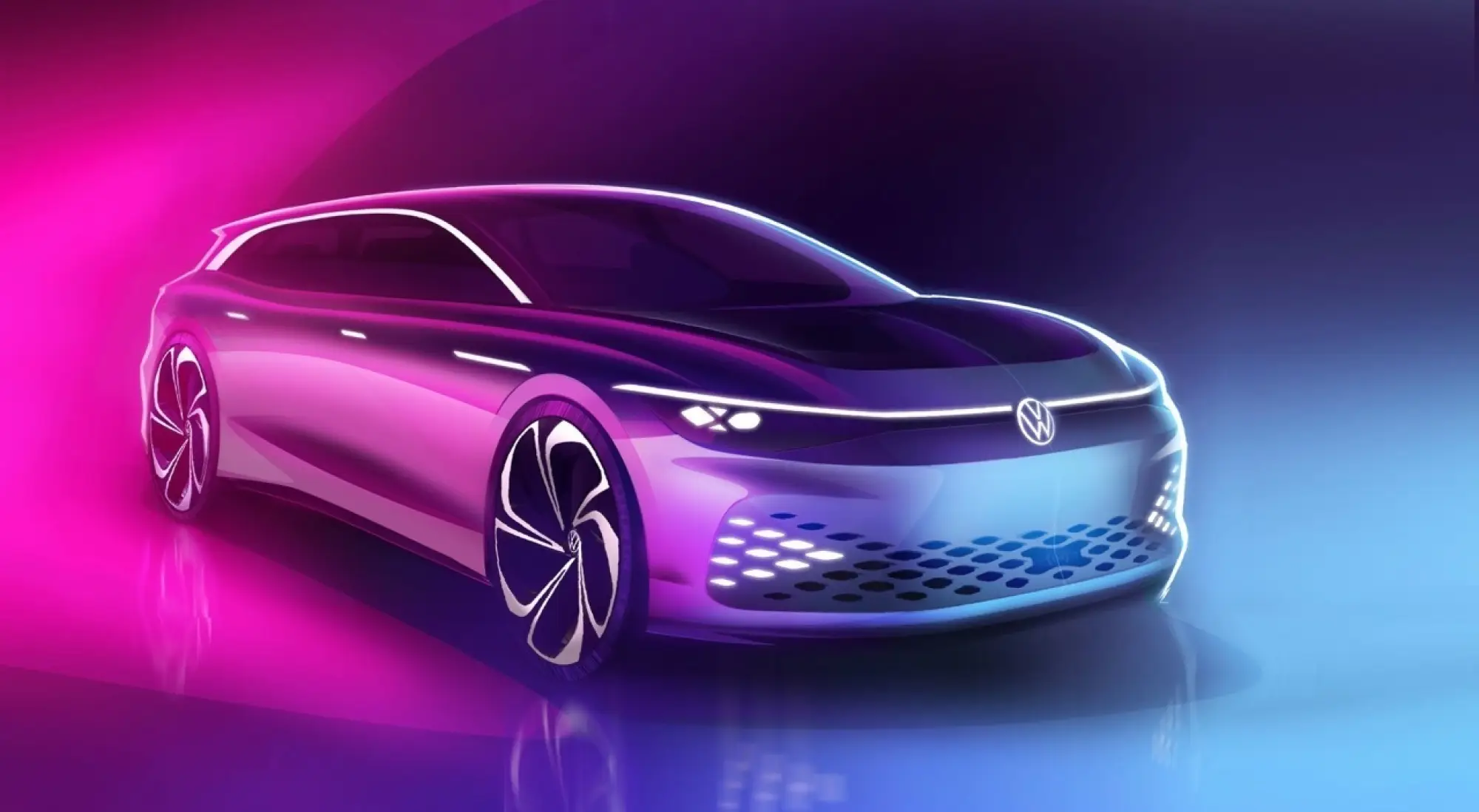 Volkswagen ID Space Vizzion Concept -  Bozzetti - 1