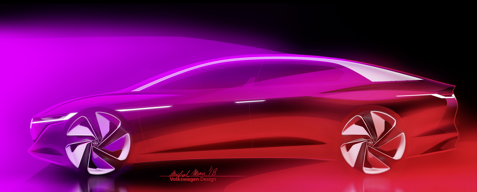 Volkswagen ID Vizzion Concept - Teaser
