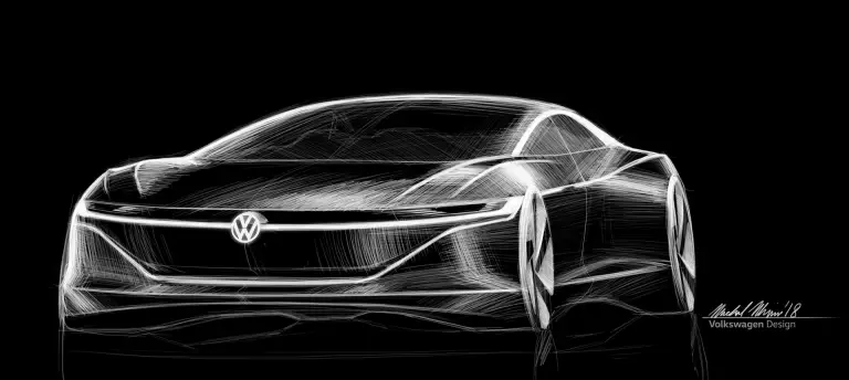 Volkswagen ID Vizzion Concept - 48