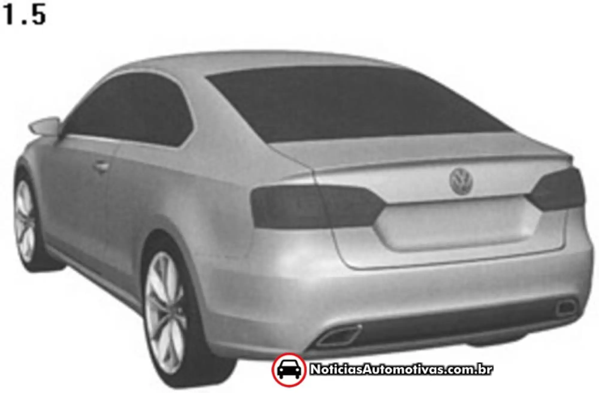 Volkswagen Jetta Coupé spy - 6