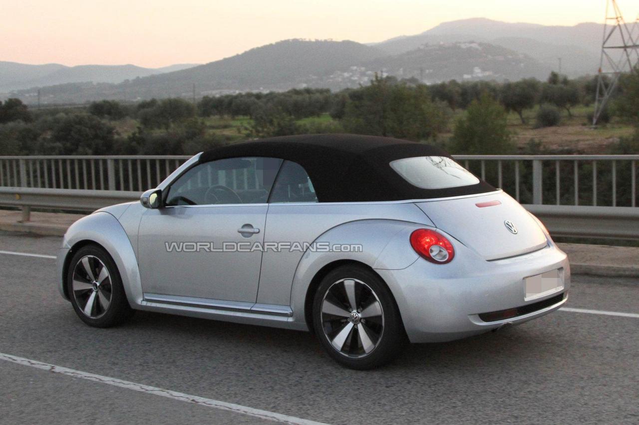 Volkswagen Maggiolino cabriolet spy