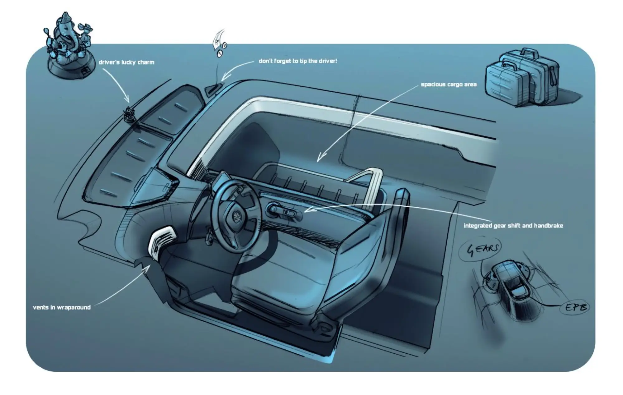 Volkswagen Milano Taxi Concept - 11