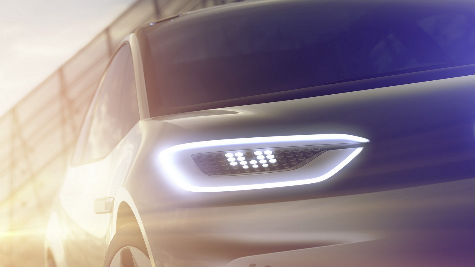 Volkswagen - nuova concept car elettrica al Salone di Parigi 2016 (foto teaser)