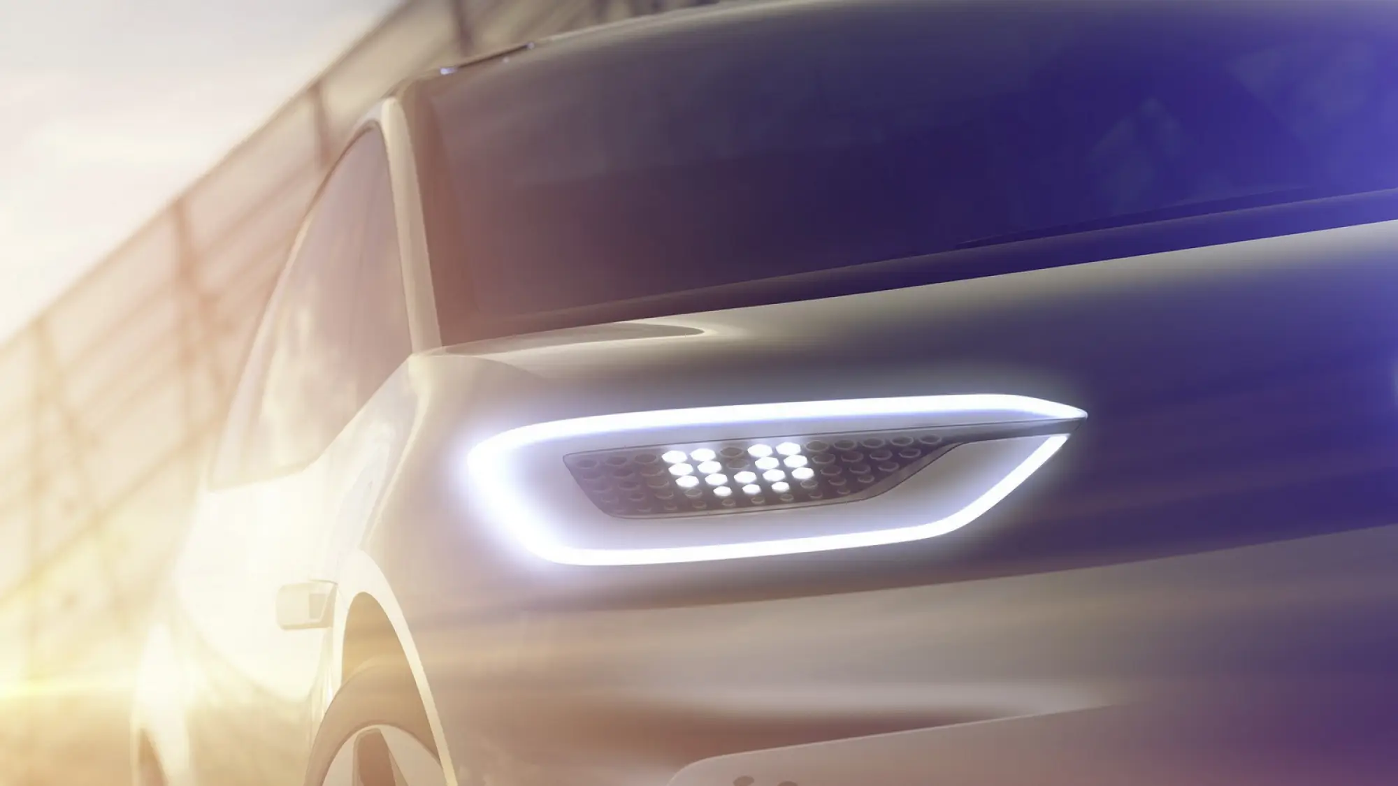 Volkswagen - nuova concept car elettrica al Salone di Parigi 2016 (foto teaser) - 1