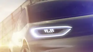 Volkswagen - nuova concept car elettrica al Salone di Parigi 2016 (foto teaser)
