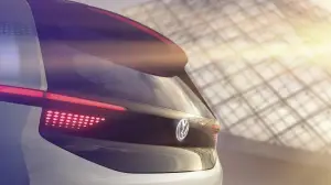 Volkswagen - nuova concept car elettrica al Salone di Parigi 2016 (foto teaser)