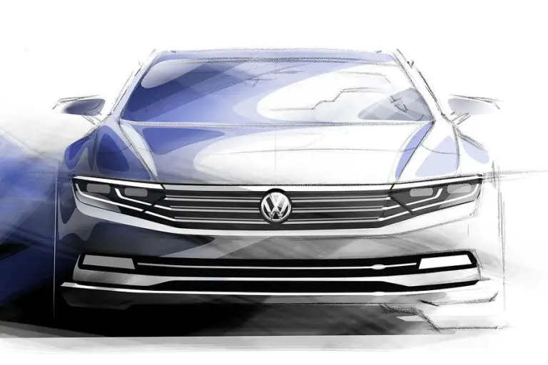 Volkswagen Passat 2015 - Bozzetti - 1