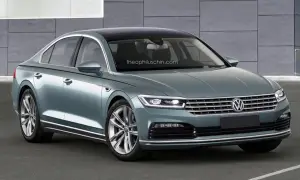 Volkswagen Phaeton - un'idea del futuro stile by Theophilus Chin