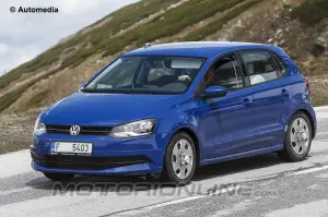 Volkswagen Polo facelift 2014 - Foto spia 23-05-2013