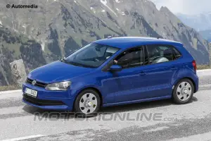 Volkswagen Polo facelift 2014 - Foto spia 23-05-2013