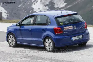 Volkswagen Polo facelift 2014 - Foto spia 23-05-2013